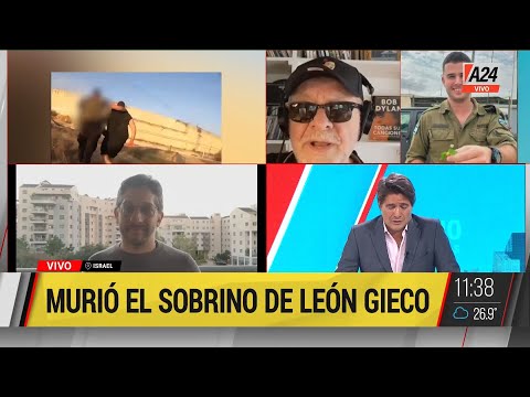 Encontraron el cuerpo del sobrino de León Gieco, que había sido secuestrado por Hamas en Israel