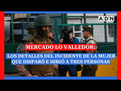 Mercado Lo Valledor: Los detalles del incidente de la mujer que disparó e hirió a tres personas