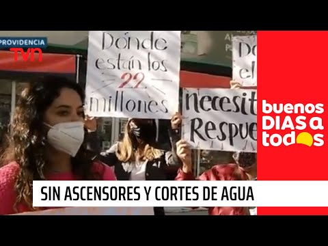 Sin ascensores y cortes de agua: Vecinos de Torres de Carlos Antúnez denuncian a administradora
