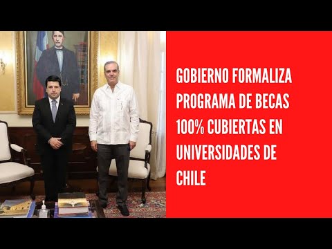 Gobierno formaliza programa de becas 100% cubiertas en universidades de Chile