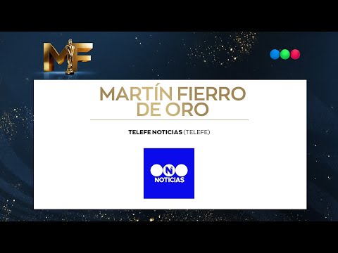 Martín Fierro de Oro: Telefe Noticias - Martín Fierro 2024