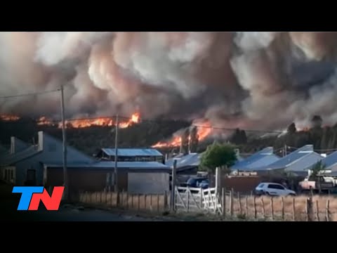 FUEGO SIN CONTROL | Cinco incendios arrasan con casas y chacras en Río Negro y Chubut