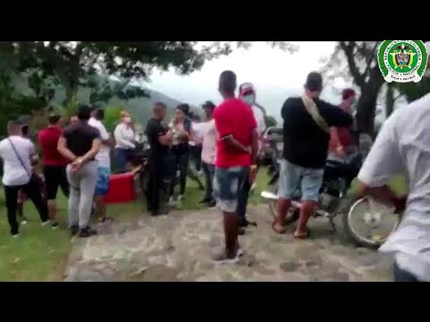Finalizan fiesta clandestina con pelea de gallos en San Jerónimo - Teleantioquia Noticias