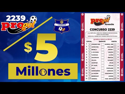 Progol #2239 - Análisis Completo /  $5 Millones