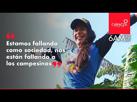 Colombia le está fallando a los campesinos: Tiktoker campesina | Caracol Radio