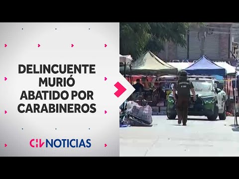 DELINCUENTE MURIÓ ABATIDO por Carabineros en San Bernardo: Había amenazado a funcionario con arma