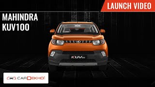 Mahindra KUV100 | Launch Video | CarDekho.com
