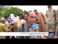 تشييع جثمان الحافظ الشهيد مجدي العبيدي في تعز بعد جولات بطولية في الدفاع عن المحافظة