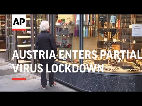 Austria enters partial virus lockdown