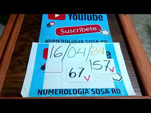 Numerología Sosa RD:16/04/24 Para Todas las Loterías ojo #57 (Vídeo Oficial) #youtubeshorts