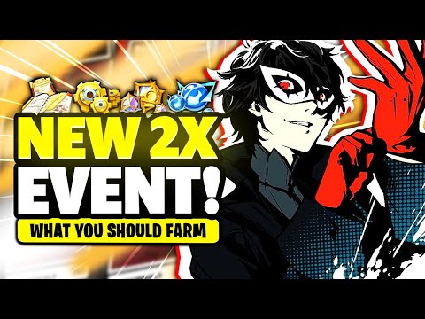 GET DOUBLE REWARDS NOW! AMAZING NEW EVENT TO RANK UP FAST! | Persona 5 The Phantom X
