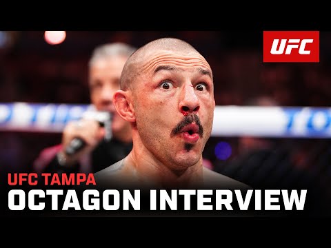 Cub Swanson Octagon Interview | UFC Tampa