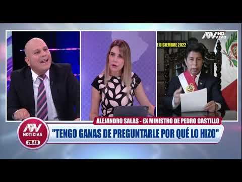 Alejandro Salas se pronuncia sobre si Betssy Chávez tuvo poder sobre Pedro Castillo