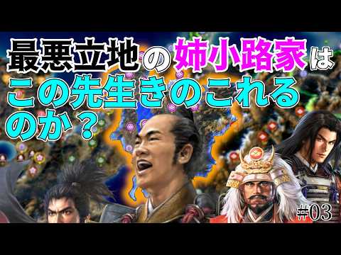 【信長の野望】織田・武田・上杉に囲まれた姉小路家は、この先生きのこれるのか!? (超級 1567年 天下布武 姉小路家)【新生PK】 #03