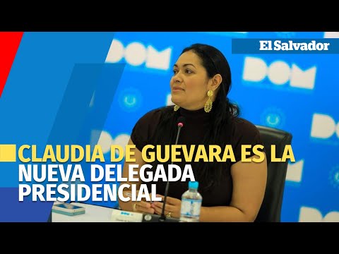 Asamblea legislativa nombra Claudia de Guevara como nueva presidenta por 6 meses