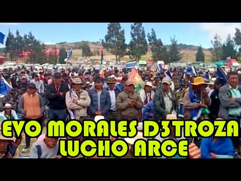 EVO MORALES DICE LUCHO ARCE TIENE MIEDO QUE LLEGUE PRESIDENCIA POR SABE TERMINARA CARC3L..