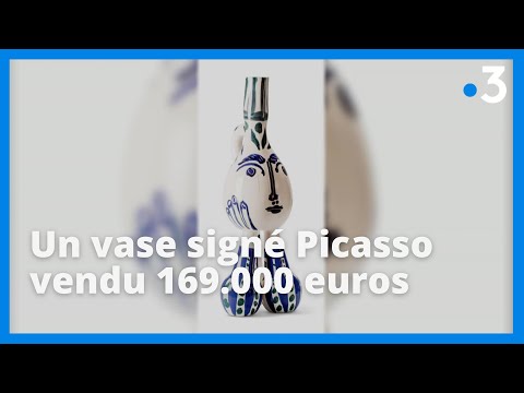 Pour les 50 ans de la mort de Picasso, un vase signé du peintre vendu 169.000 euros aux enchères