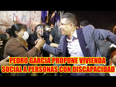 PEDRO GARCIA SE REUNIÓ CON LAS PERSONAS CON CAPACIDADES DIFERENTES DE SANTA CRUZ...