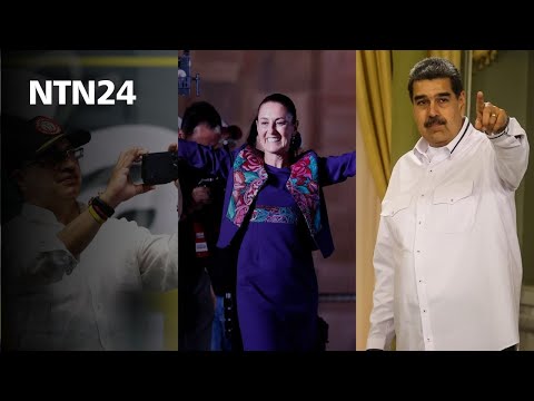 Maduro, Petro, Pedro Sánchez y Boric, los primeros en reaccionar a triunfo de Claudia Sheinbaum