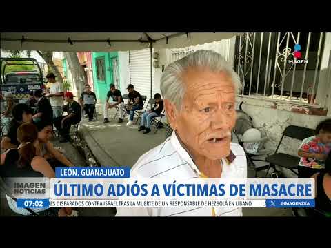 Dan el último adiós a las mujeres y menores asesinados en León, Guanajuato | Noticias con Paco Zea