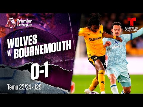 Wolverhampton v. Bournemouth 0-1 - Highlights & Goles | Premier League | Telemundo Deportes