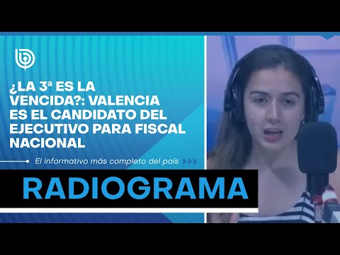 ¿La 3ª es la vencida?: Valencia es el candidato del Ejecutivo para Fiscal Nacional