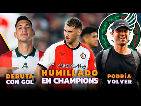 MONTES DEBUTA CON GOLAZO EN RUSIA | SANTI HUMILLADO EN CHAMPIONS | ¿CARLOS VELA REGRESA AL TRI?