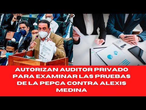 AUTORIZAN AUDITOR PRIVADO PARA EXAMINAR LAS PRUEBAS DE LA PEPCA CONTRA ALEXIS MEDINA