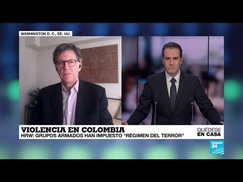 José Miguel Vivanco: “Los grupos armados han impuesto reglas que las hacen cumplir a sangre y fuego”