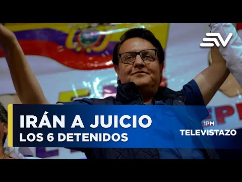 Asesinato de Villavicencio: Los 6 presos a juicios | Televistazo | Ecuavisa