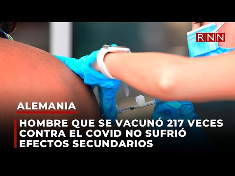 Hombre que se vacunó 217 veces contra el covid no sufrió efectos secundarios