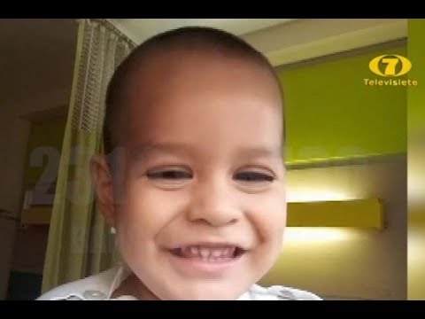 Pablo de 3 años lucha contra el cáncer