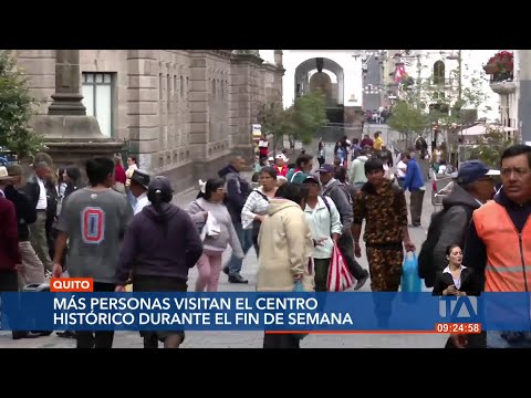 El Centro Histórico de Quito se reactiva los fines de semana gracias al Metro
