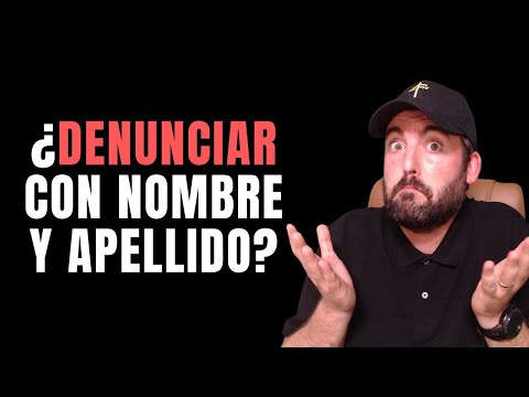 ¿Denunciar Con Nombre y Apellido? - Juan Manuel Vaz