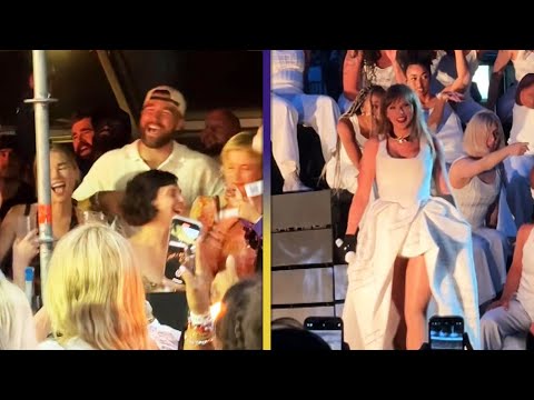 Travis Kelce Sings Taylor Swift's 'So High School' and DANCES at Eras Tour London Show