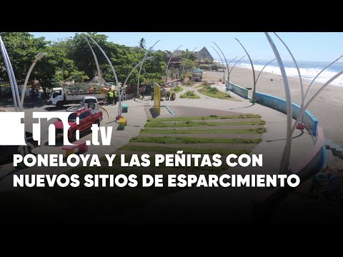 Poneloya y Las Peñitas con nuevas obras para mejorar sus atractivos turísticos - Nicaragua