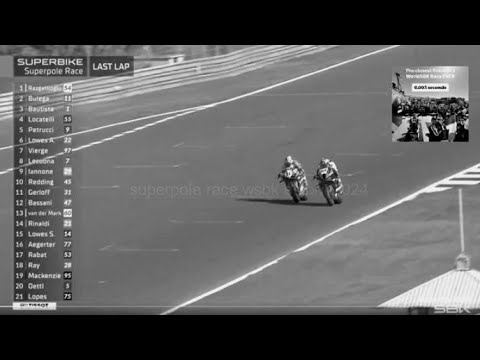 VIDEO! superpole race wsbk estoril 2024 Bulega beat Toprak on last lap