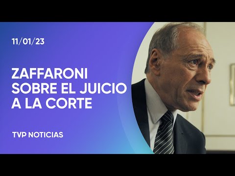 Zaffaroni: No creo que tenga éxito en el Congreso