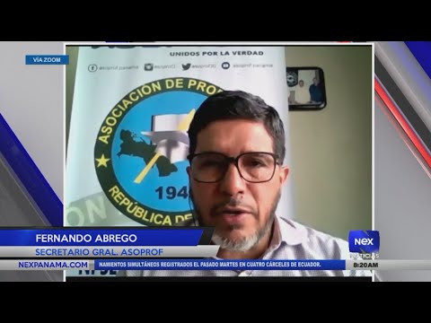 Entrevista a Fernando Ábrego, secretario general de Asoprof