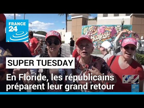 Super Tuesday : la Floride, un Swing state devenu fief de Donald Trump • FRANCE 24