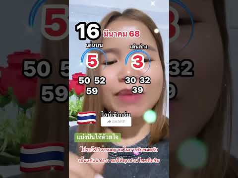 📣เลขเด็ดเลขดังสาวศรีเกษ16มี.ค