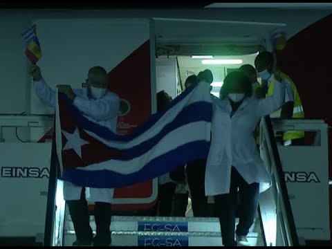 RESUMEN | Regreso a la Patria de los Médicos cubanos que enfrentaron la COVID-19 en Andorra