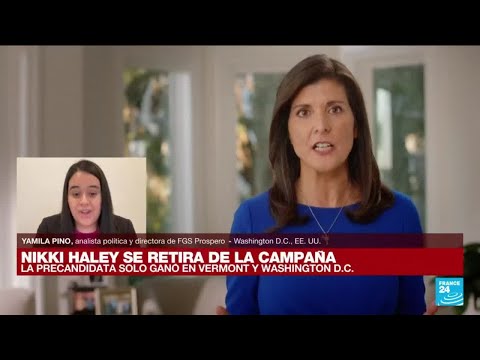 Yamila Pino: 'Haley dejó claro que no va a respaldar a Trump' • FRANCE 24 Español