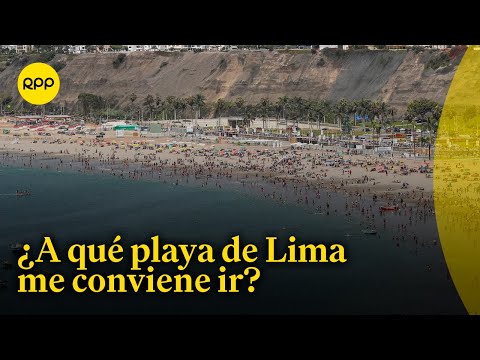 Patricio Valderrama detalla el panorama de las playas de Lima para este fin de semana