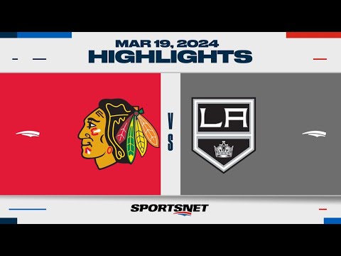 NHL Highlights | Blackhawks vs. Kings - March 19, 2024