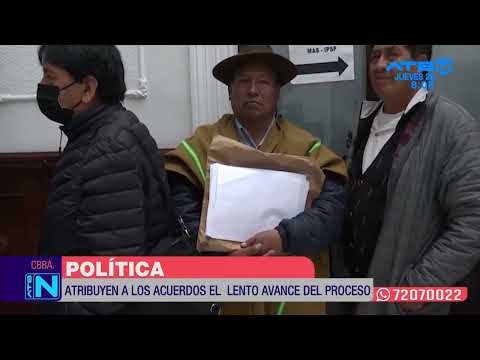 Cochabamba Denuncian que existirían acuerdos políticos entre parlamentarios