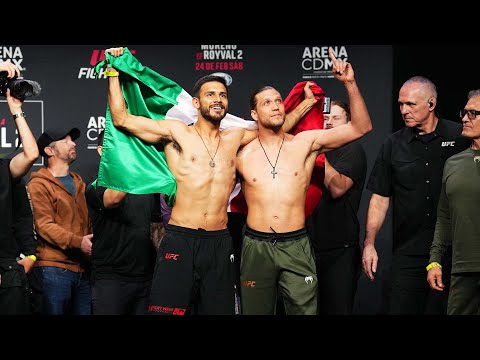 UFC Mexico: Fighter Faceoffs
