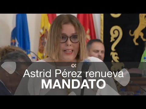 Astrid Pérez renueva mandato en Arrecife