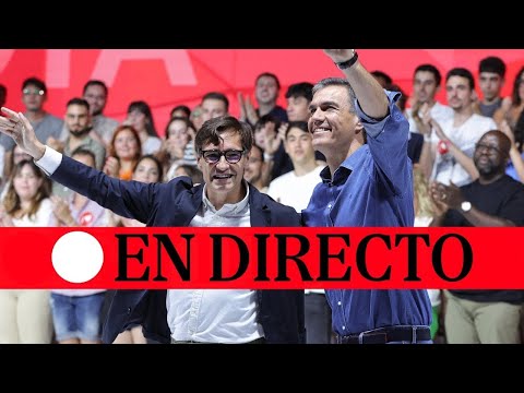DIRECTO | Pedro Sánchez y Salvador Illa cierran la campaña electoral en Barcelona
