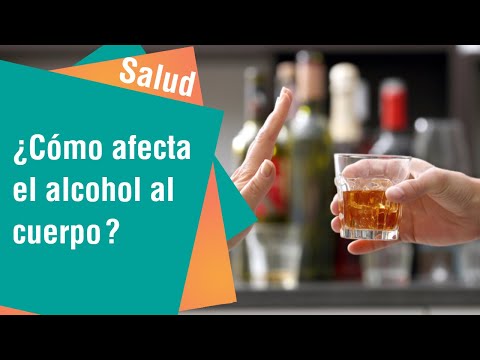 ¿Cómo afecta el alcohol a nuestro cuerpo | Salud